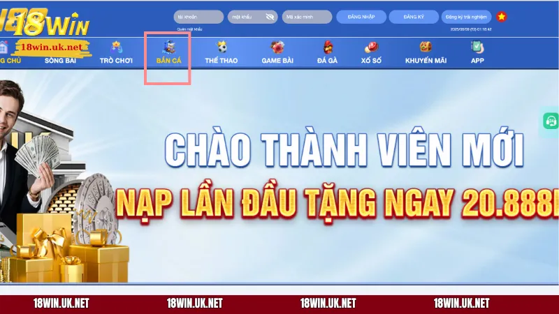Bỏ túi chiến lược chơi bắn cá 18WIN mau giành chiến thắng