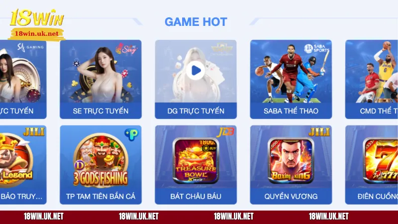 Bỏ túi kinh nghiệm chinh phục thế giới live casino 18WIN chuẩn xác nhất 2025