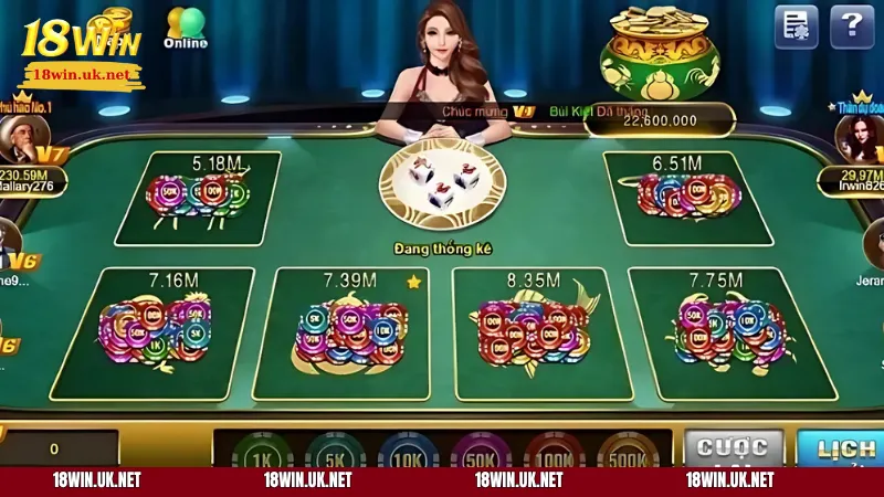 Vào tiền nhiều cửa khác nhau để tăng cơ hội thắng